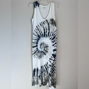 KUJTEN Sleeveless Linen Long Dress Size S / M